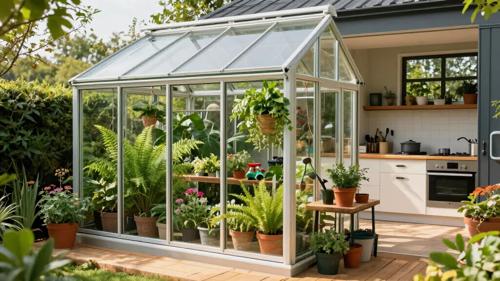 15 Greenhouse Attached to House Ideas for Seamless Living