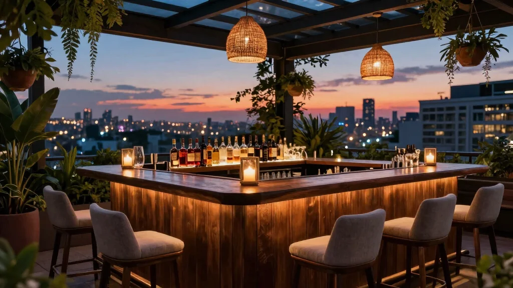 15 Roof Terrace Rooftop Bar Design Ideas for Elegant Evenings