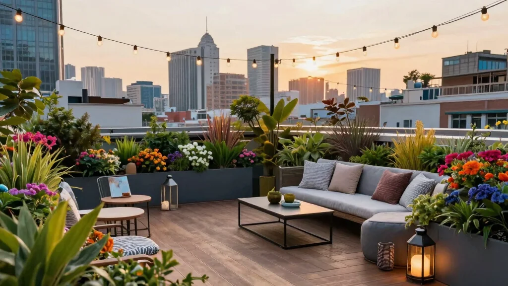 15 Small Simple Rooftop Design Concepts That Look Modern