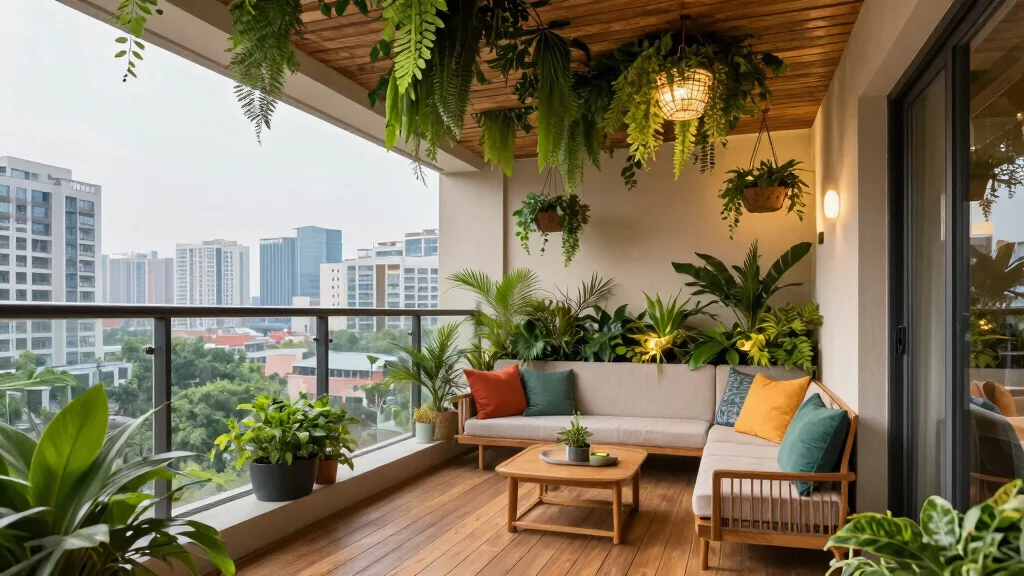 16 Balcony Ceiling Design Ideas That Complete the Space