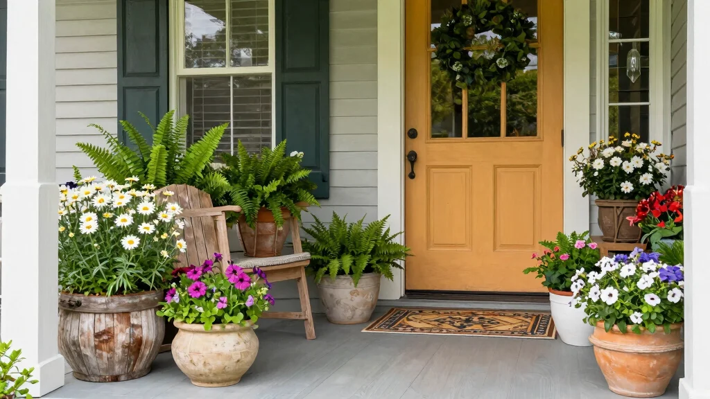 16 Front Porch Planter Ideas to Instantly Boost Curb Appeal