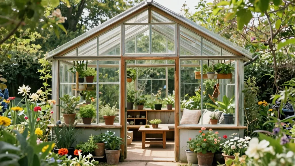 16 She Shed Greenhouse Ideas for a Cozy Garden Retreat