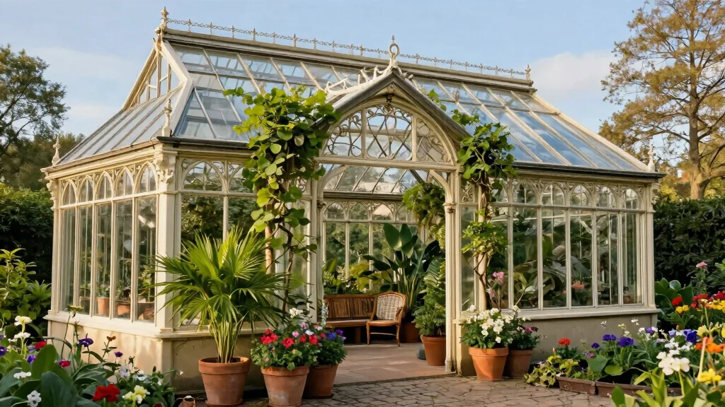 16 Victorian Greenhouse Conservatory Ideas with Elegant Details