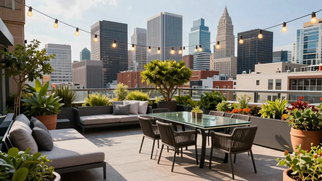 17 Rooftop Terrace Design Ideas for Penthouses That Feel Luxurious