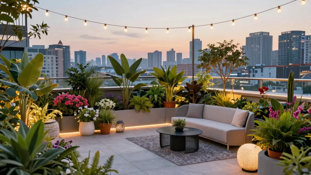 18 Rooftop Garden Design Ideas for a Fresh Contemporary Look