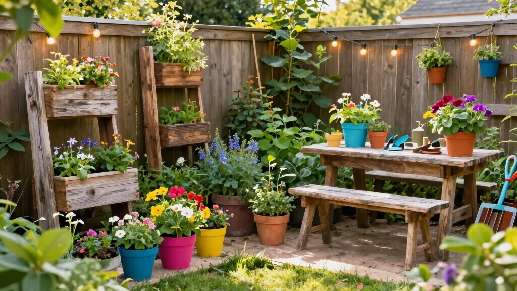 20 DIY Garden Ideas for a Budget-Friendly Makeover
